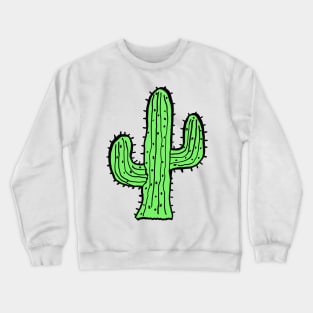 Plain Green Cactus Crewneck Sweatshirt